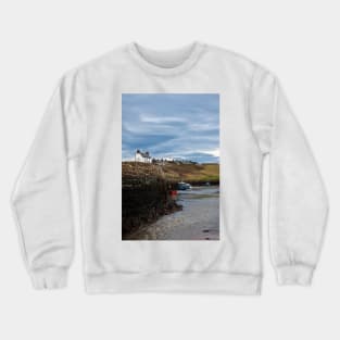 Seaton Sluice Harbour, Northumberland Crewneck Sweatshirt